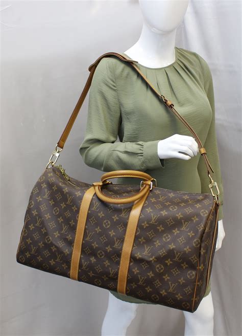 bandoulière louis vuitton travel|louis vuitton keepall bandouliere monogram.